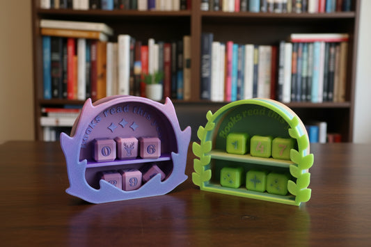3d printed Book Tracker - Wonderland 3D Printing 
