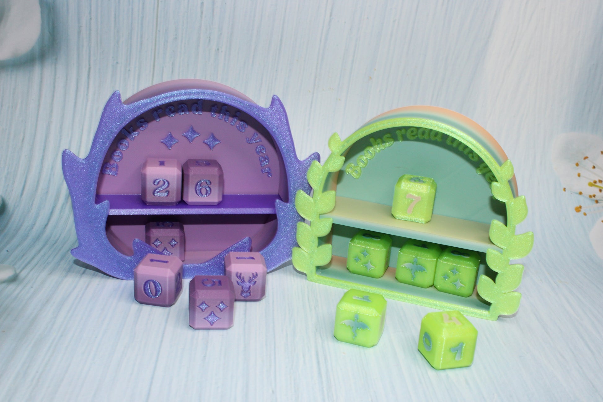 3d printed Book Tracker - Wonderland 3D Printing 