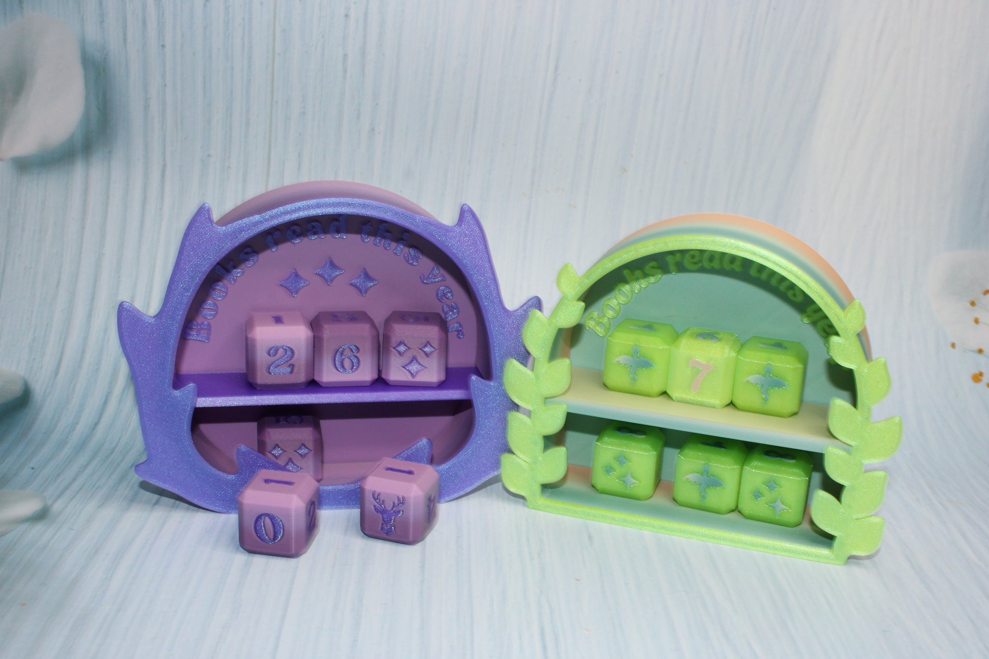 3d printed Book Tracker - Wonderland 3D Printing 