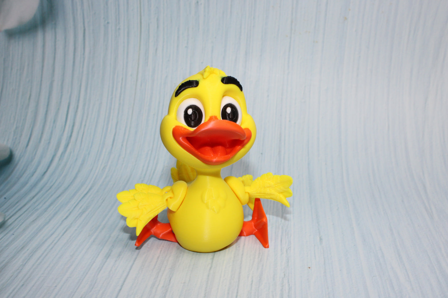 3D Printed Articulated Duck or Mallard 4.5"t - Wonderland 3D Printing 