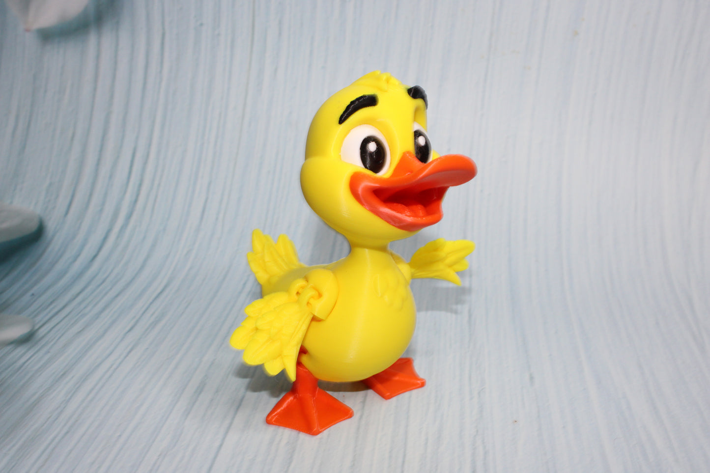 3D Printed Articulated Duck or Mallard 4.5"t - Wonderland 3D Printing 