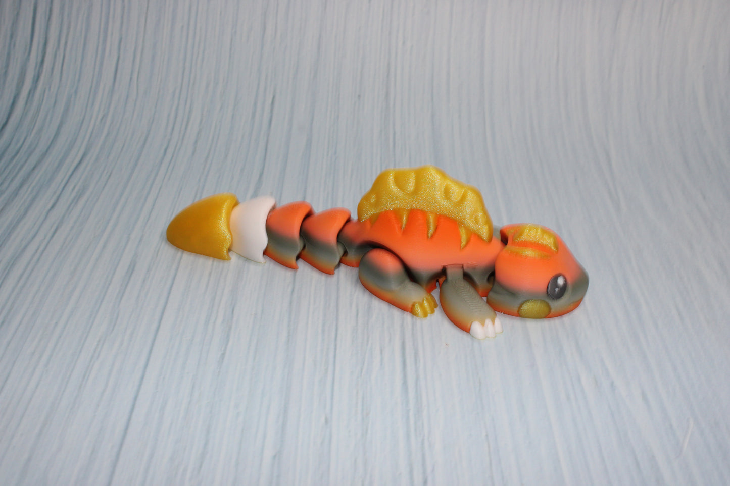 Dimetrodon 3d printed 6inches long - Wonderland 3D Printing 