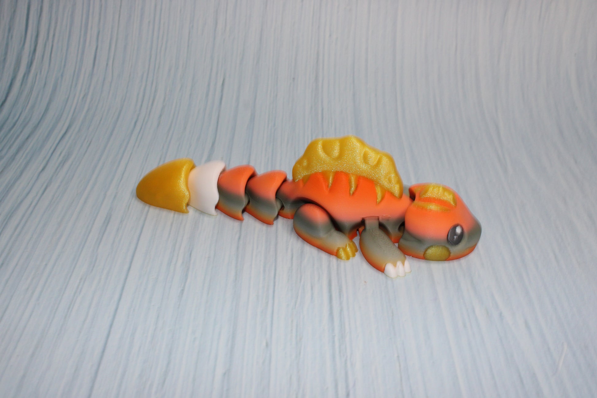 Dimetrodon 3d printed 6inches long - Wonderland 3D Printing 