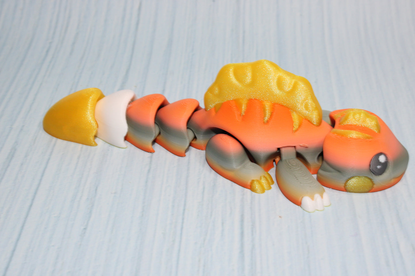 Dimetrodon 3d printed 6inches long - Wonderland 3D Printing 