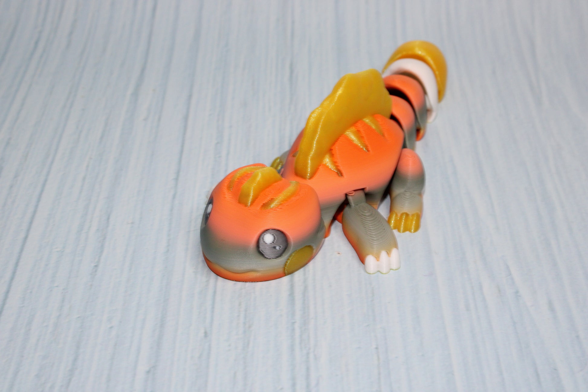 Dimetrodon 3d printed 6inches long - Wonderland 3D Printing 