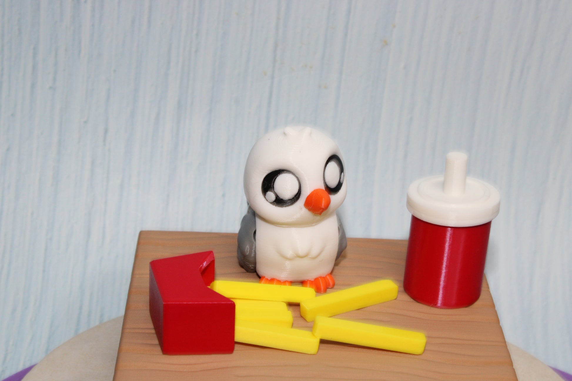 Pigeon Playset 3d printed-Everything Included - Wonderland 3D Printing 
