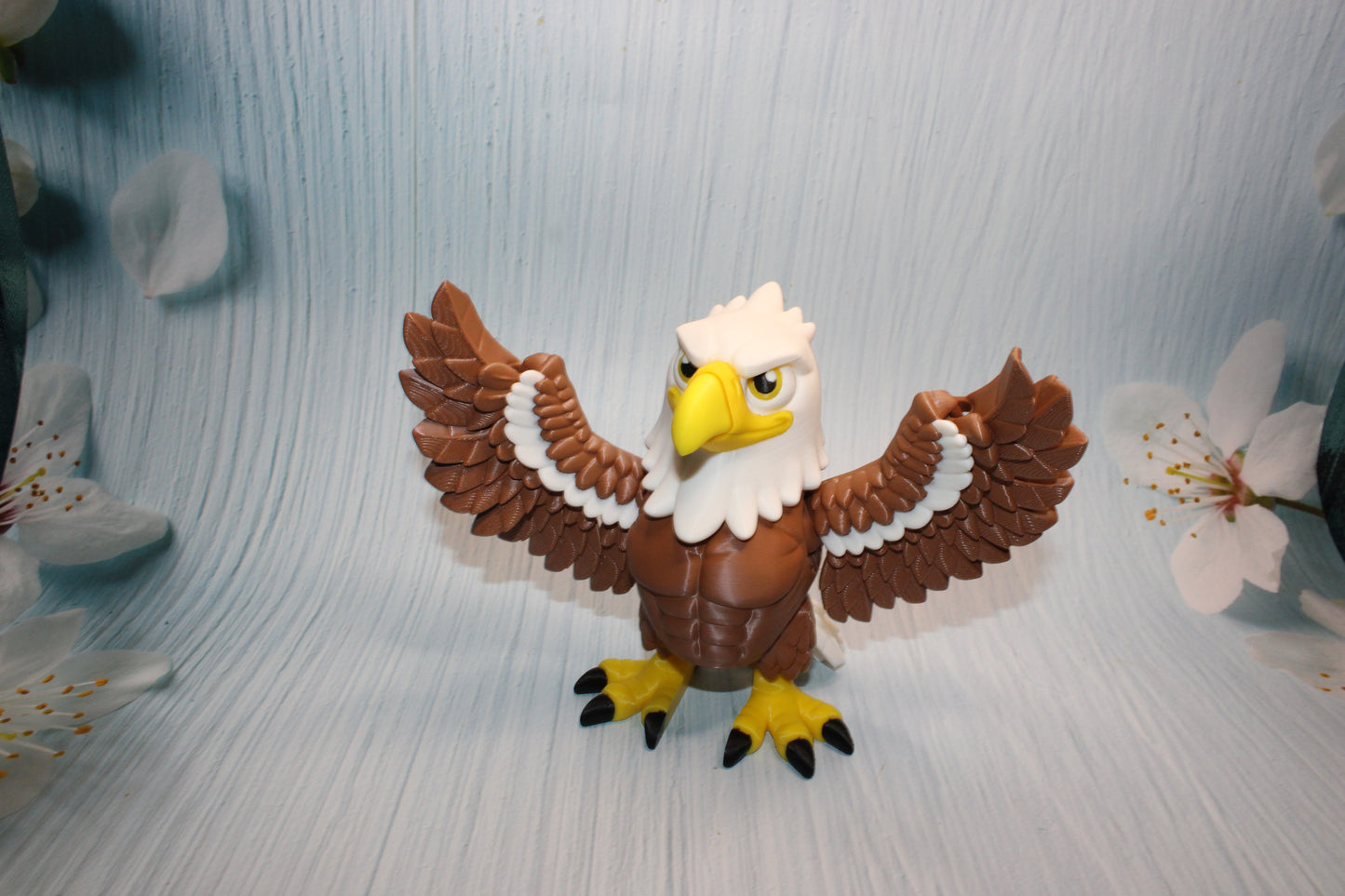 Mighty Eagle 3d printed wing or arms options- 5.5" tall - Wonderland 3D Printing 