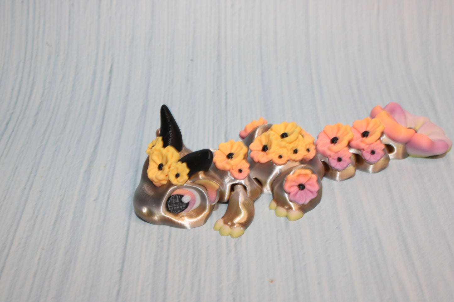 Cherry Blossom Dragon 5" with Log Options - Wonderland 3D Printing 