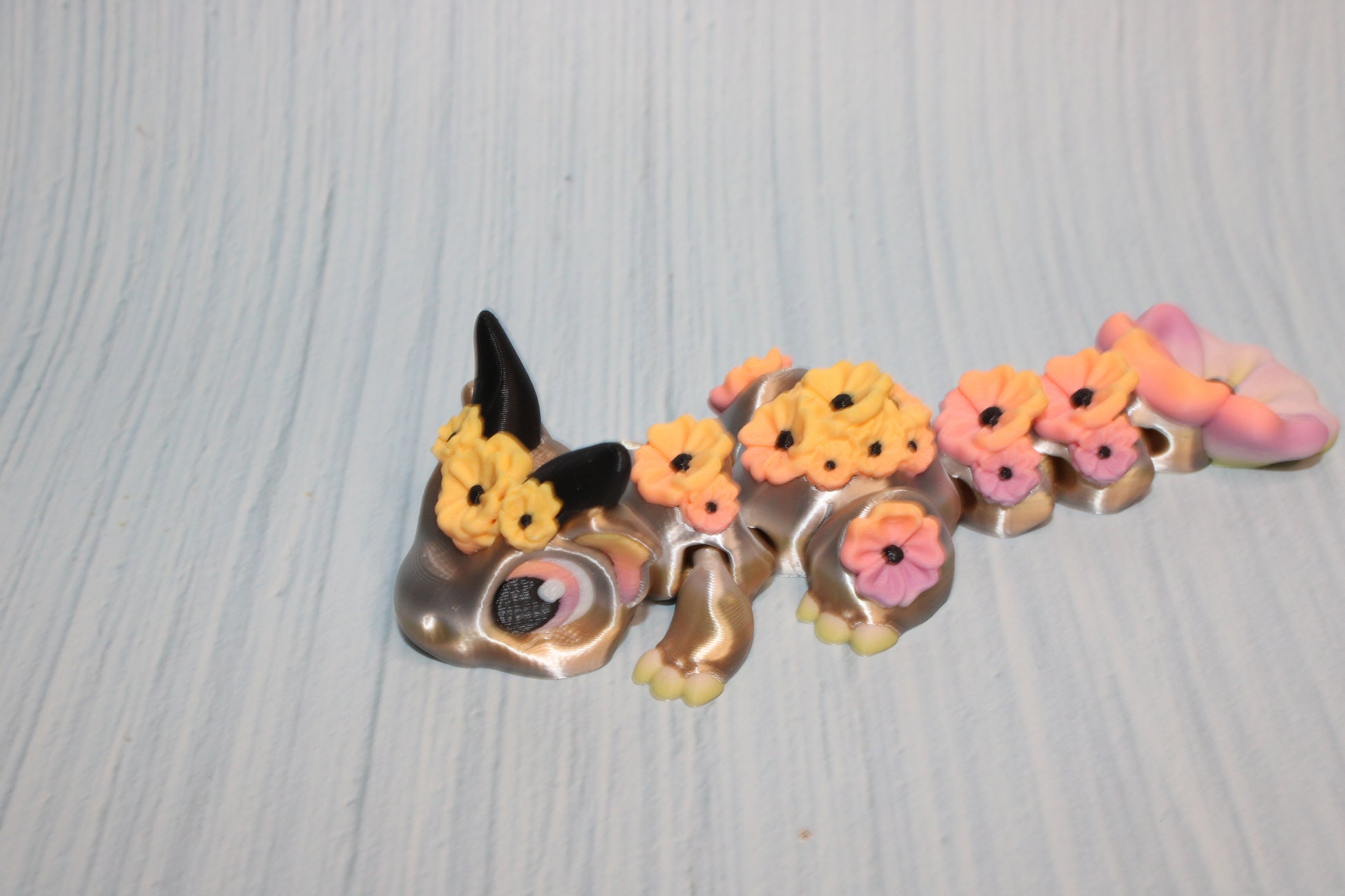 Cherry Blossom Dragon 5" with Log Options - Wonderland 3D Printing 