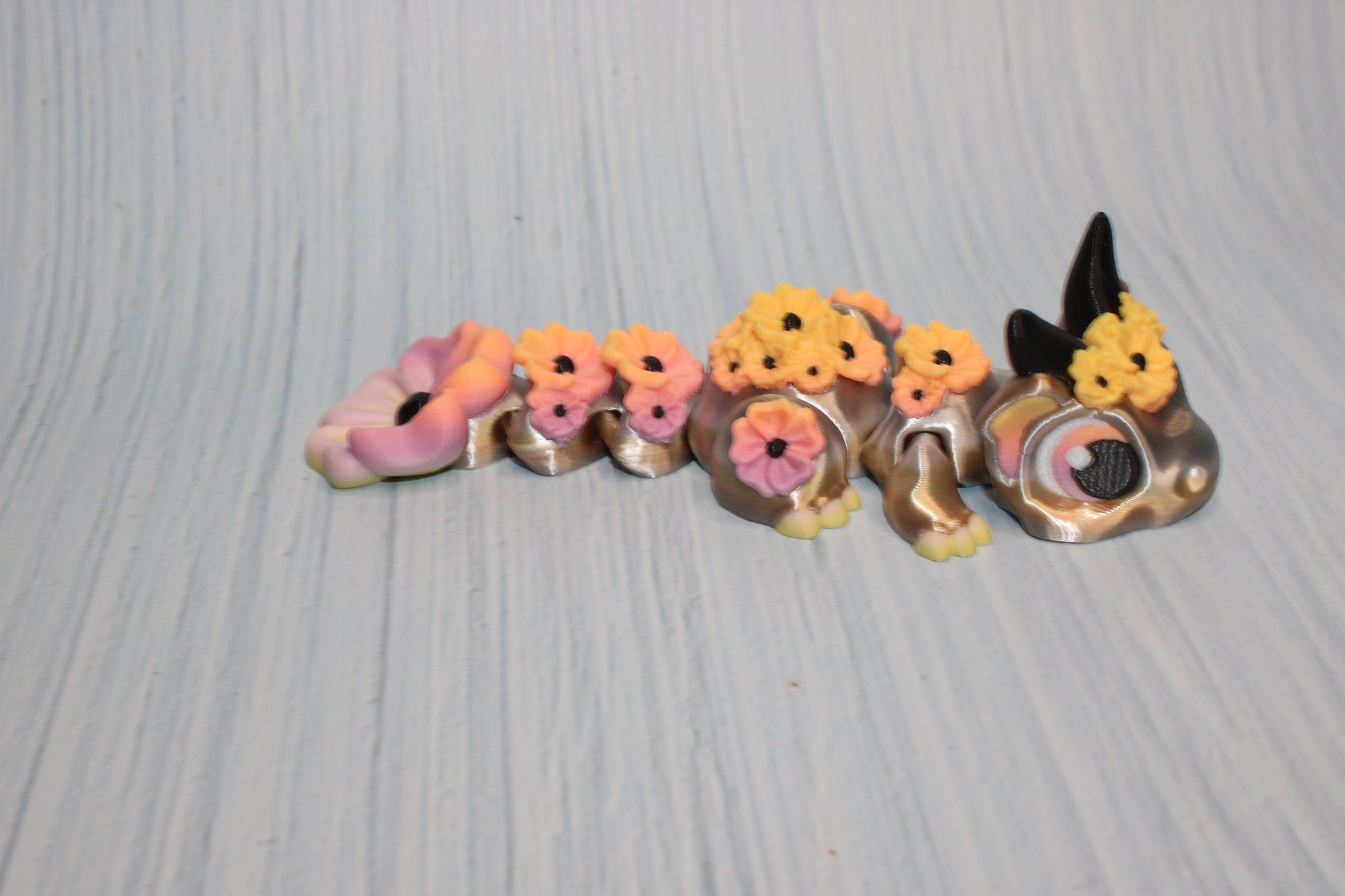 Cherry Blossom Dragon 5" with Log Options - Wonderland 3D Printing 