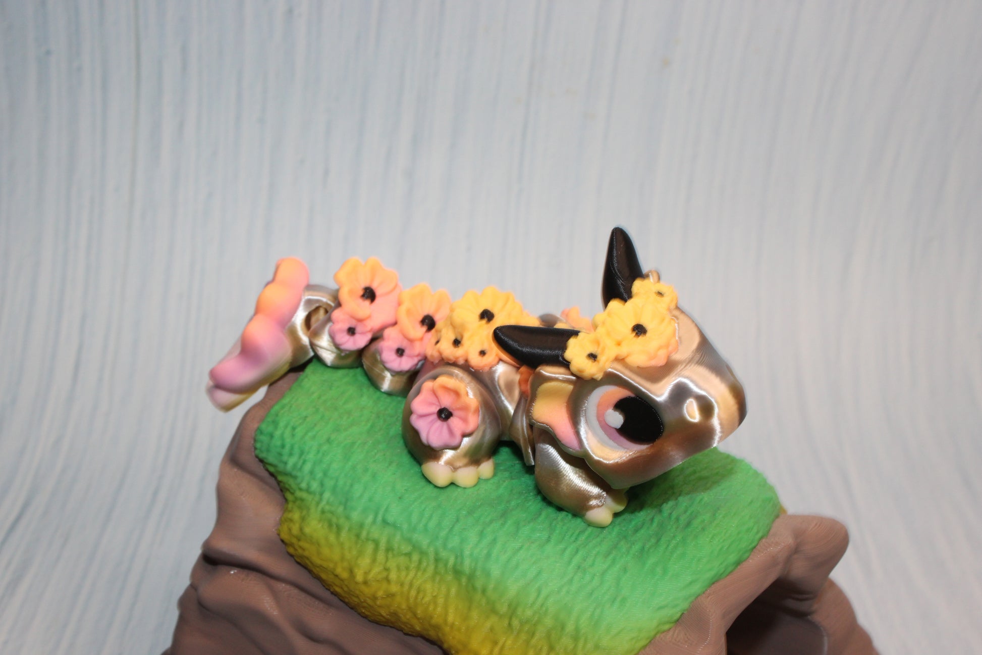 Cherry Blossom Dragon 5" with Log Options - Wonderland 3D Printing 