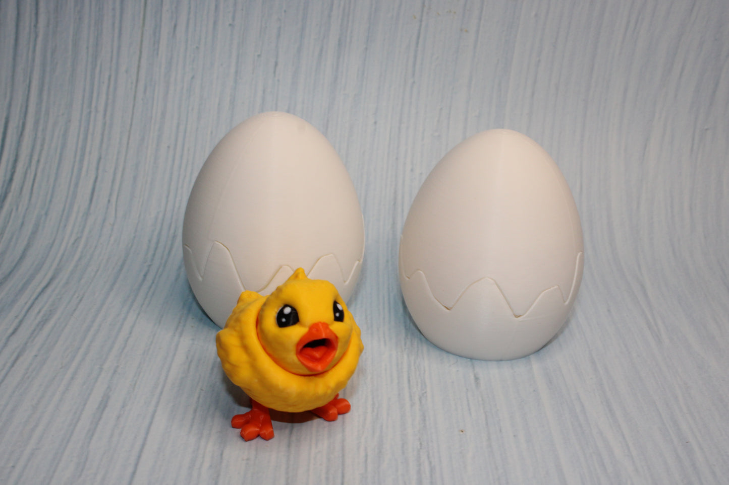 Baby Chick with Egg - Wonderland 3D Printing 