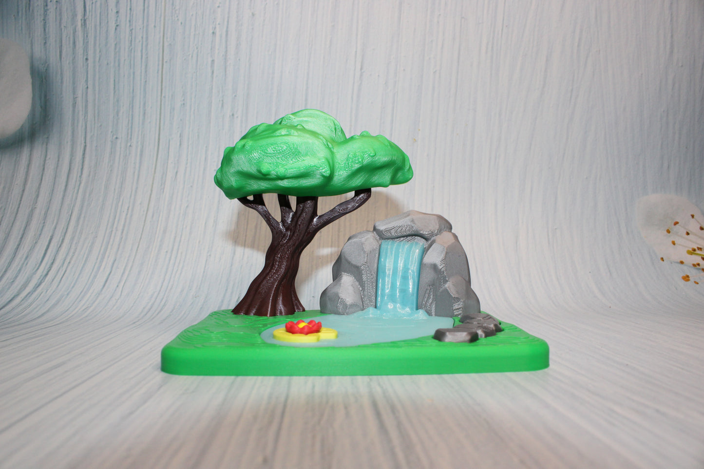 Rhino 3d printed playset- comes with 2 rhinos - Wonderland 3D Printing 