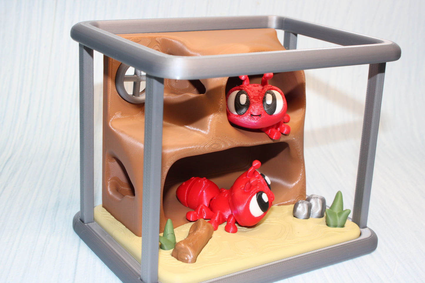 Ant Farm 3d printed playset - Wonderland 3D Printing 