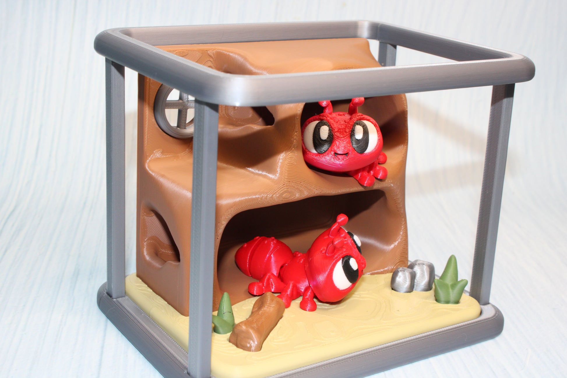 Ant Farm 3d printed playset - Wonderland 3D Printing 