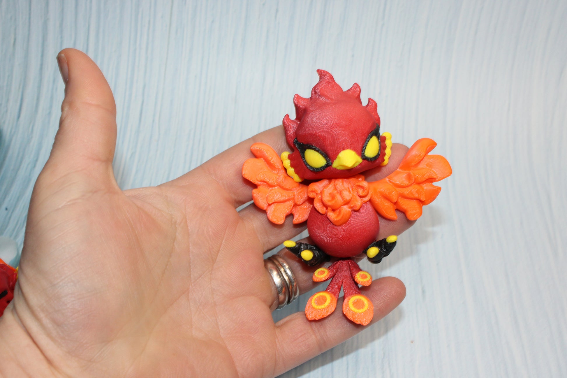 Mini Phoenix or mini phoenix clicker 3d printed - Wonderland 3D Printing 