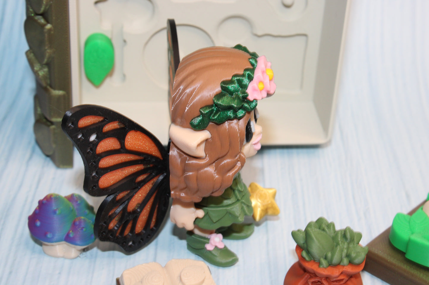 Fairy Book Container- Everything Included!! - Wonderland 3D Printing 