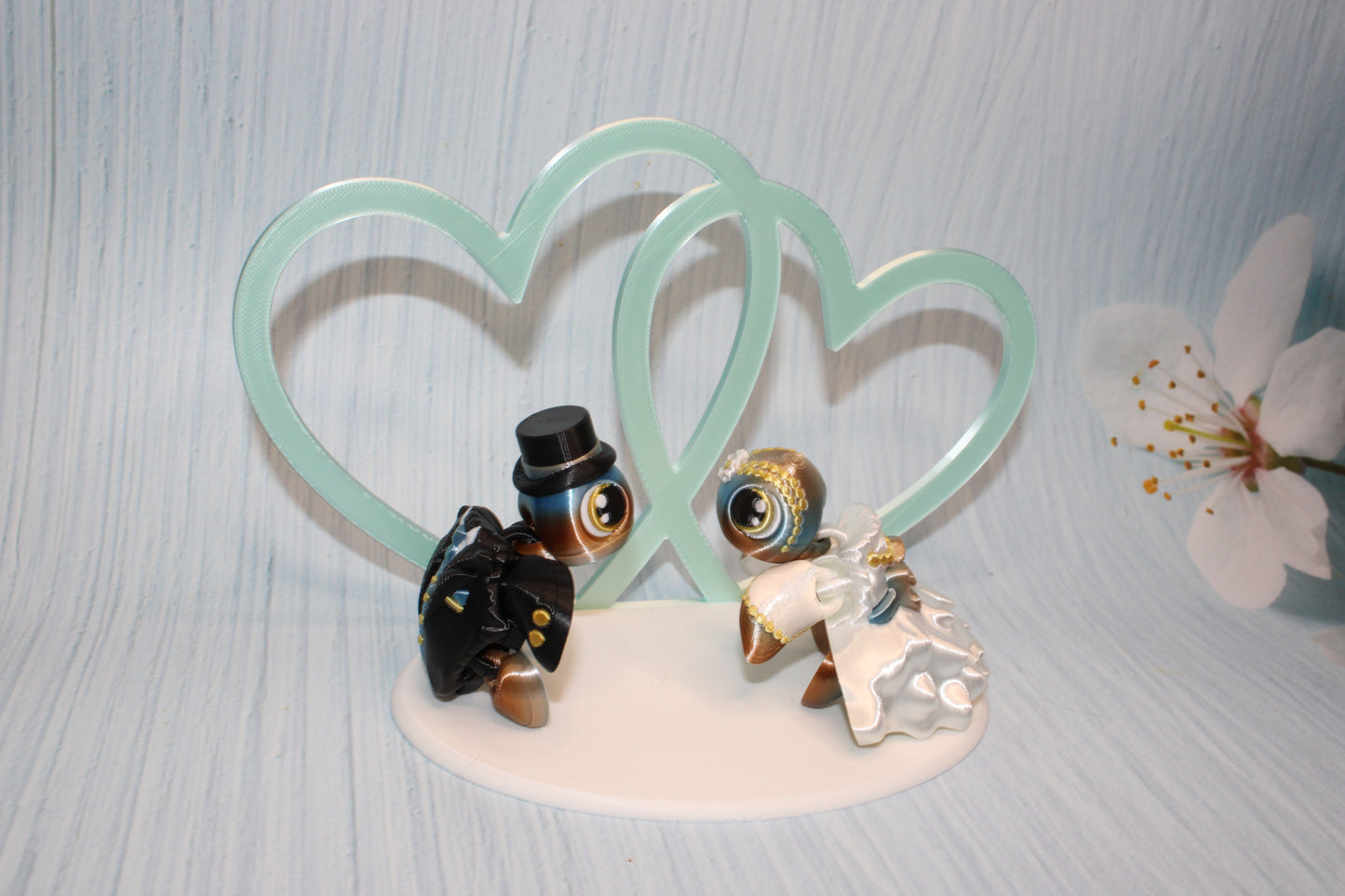 Bunny set 3d printed 2.25" - Wonderland 3D Printing 