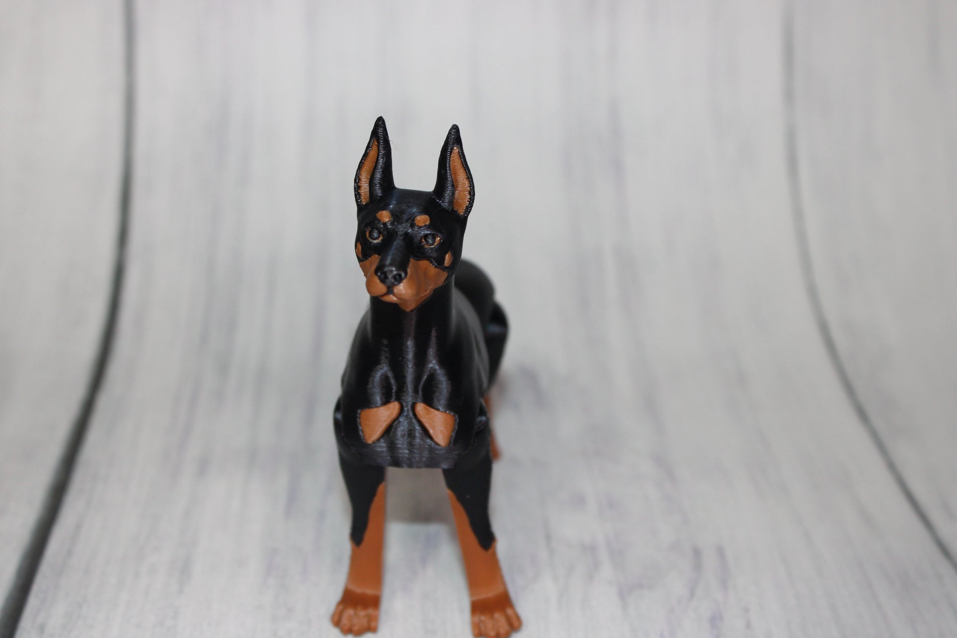 Rottweiler or Doberman Dog- 3D Printed Articulated Figurine - Wonderland 3D Printing 