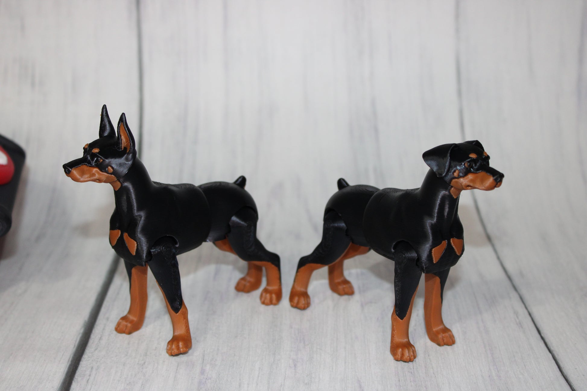 Rottweiler or Doberman Dog- 3D Printed Articulated Figurine - Wonderland 3D Printing 