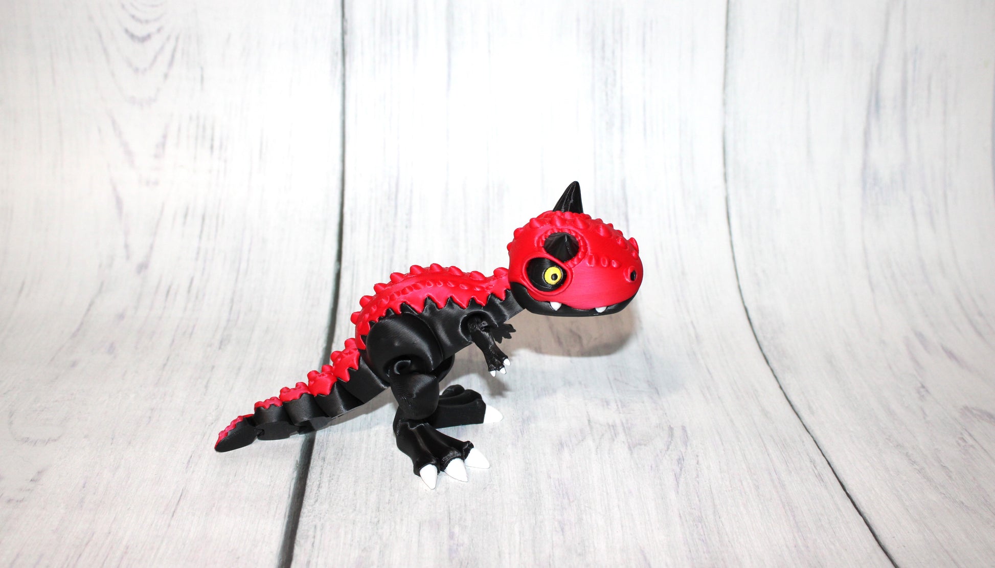 Carnosaurs 3d Printed Articulated Flexi Fidget Figurine - Wonderland 3D Printing 