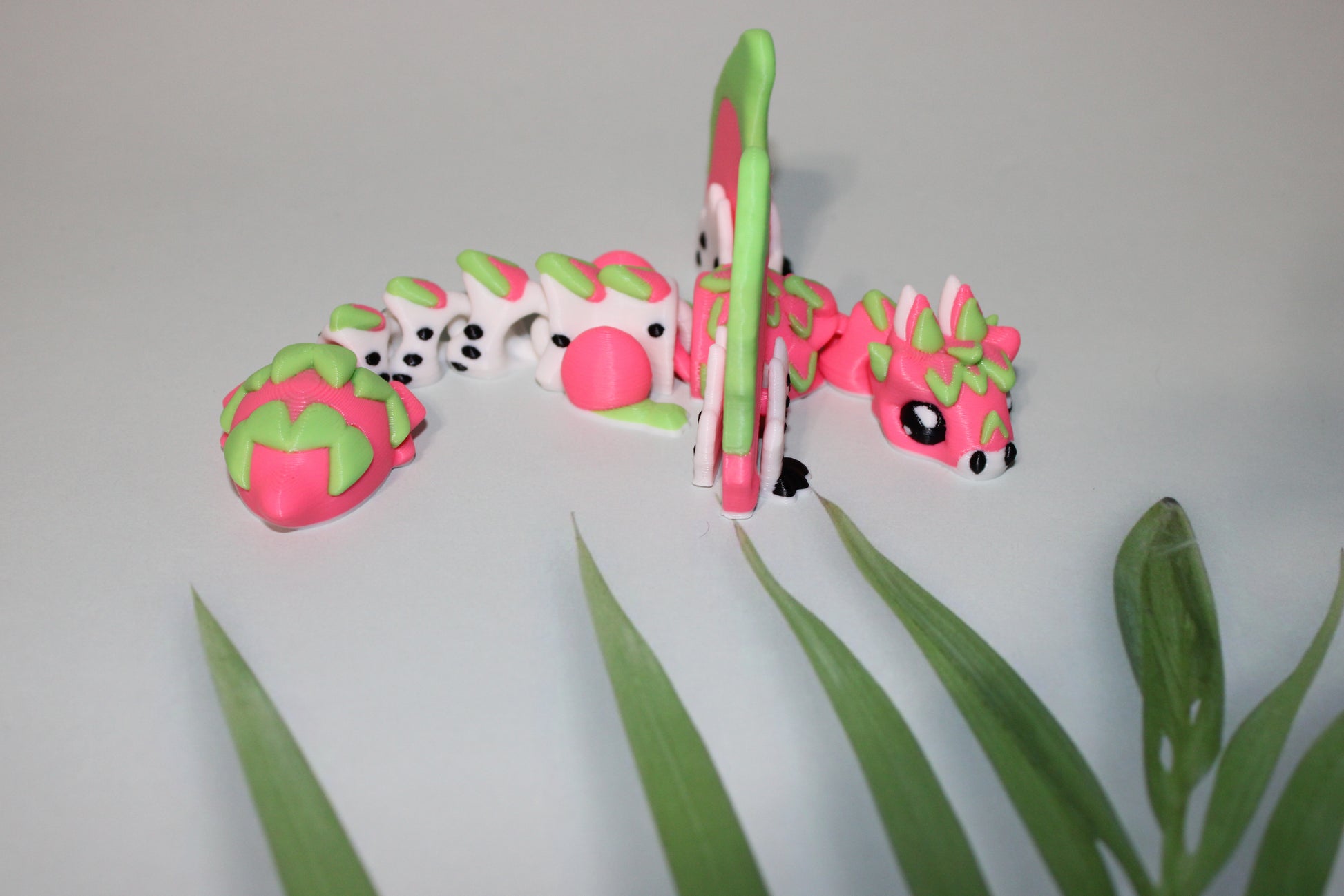 Dragonettes 6.75 inches Long 3D Printed Articulated Flexi Figurines - Wonderland 3D Printing 