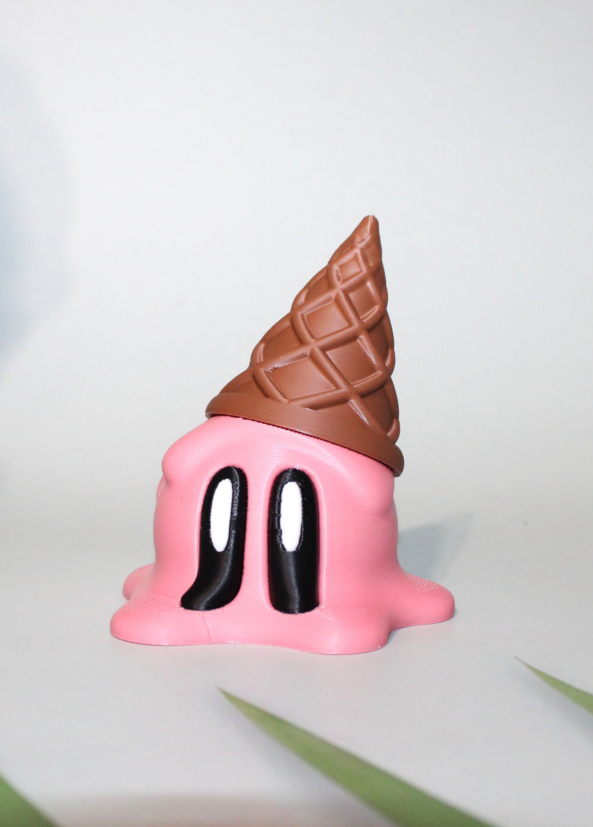 Ice Cream Blob  3D Printed Articulated Figurines - Wonderland 3D Printing 