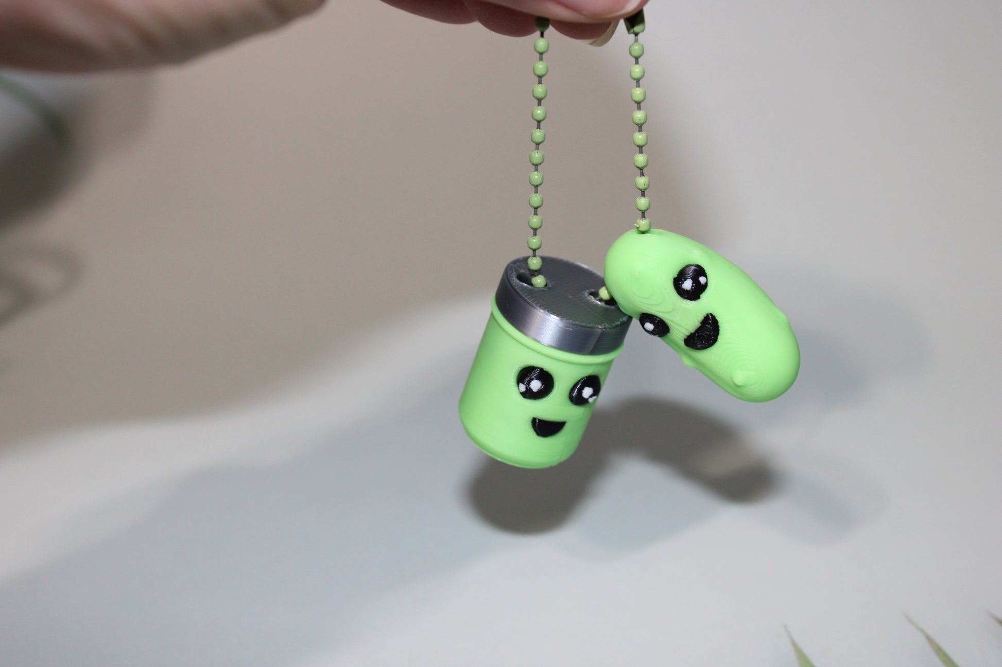 Pickle Turtle 3 inches Long Articulated 3d Printed Figurine - Wonderland 3D Printing 