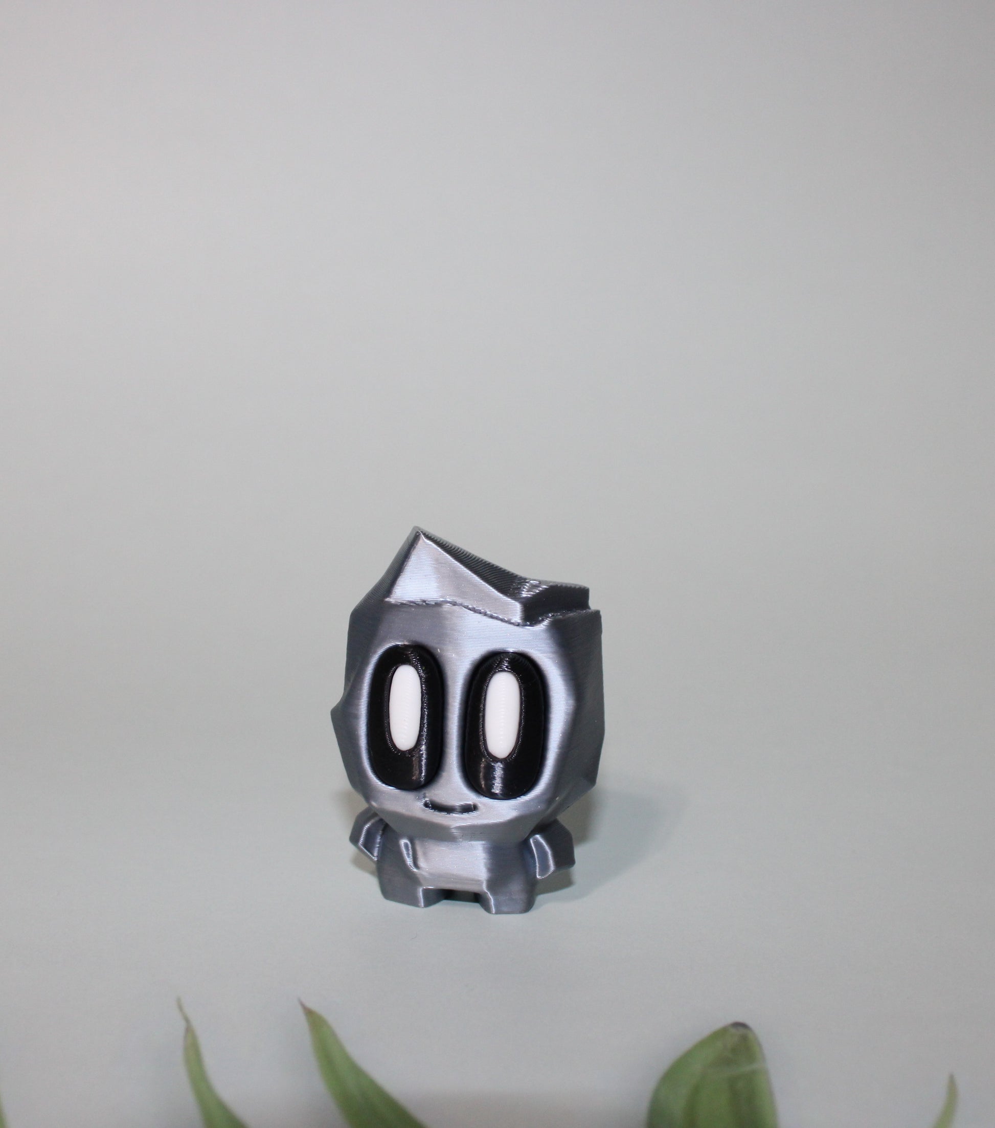 Rock Blob With Carton  3D Printed Articulated Figurines - Wonderland 3D Printing 