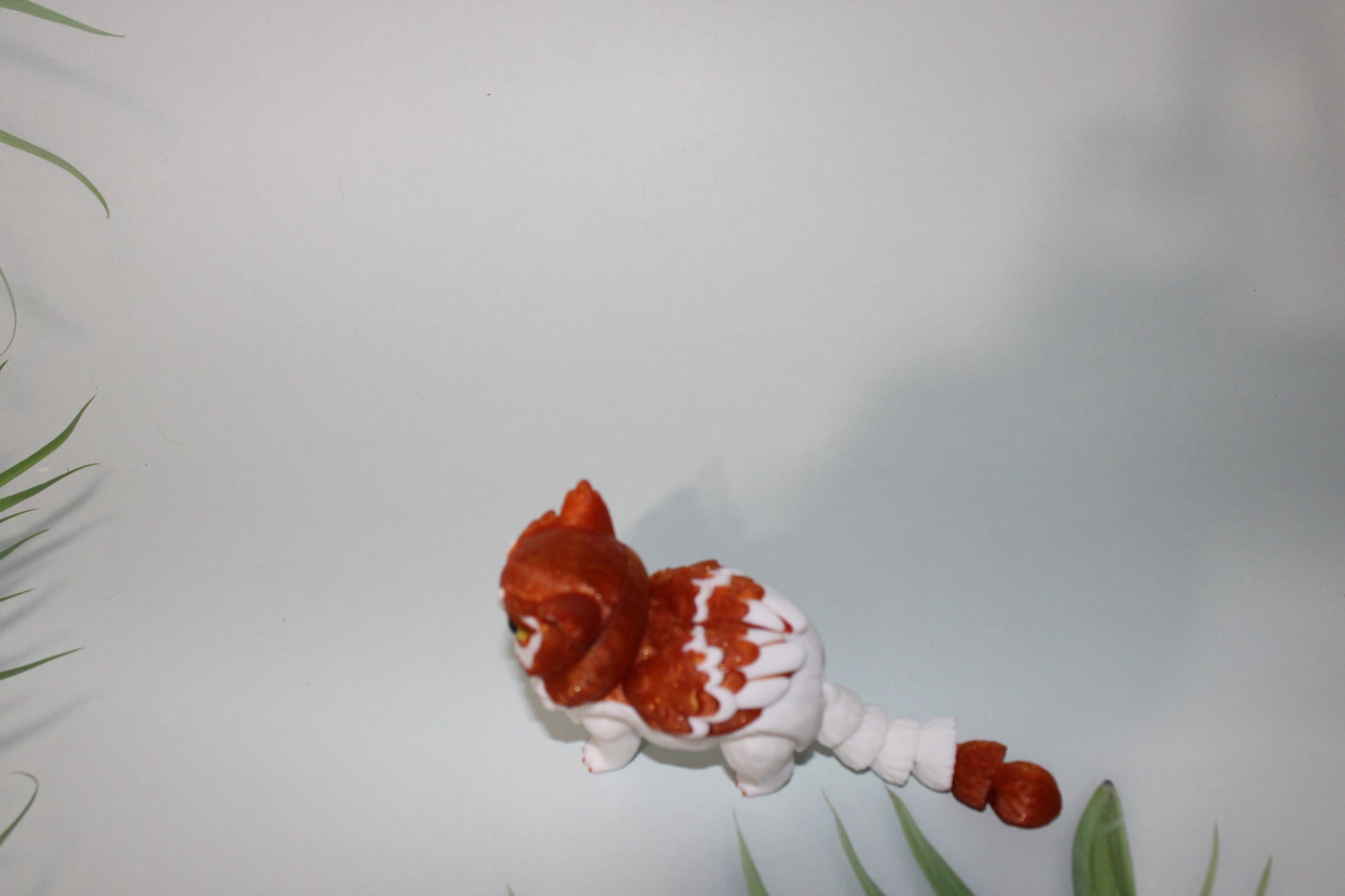 CatOwl 5.5 inches Long-3D Printed  Articulated Flexi Figurines - Wonderland 3D Printing 