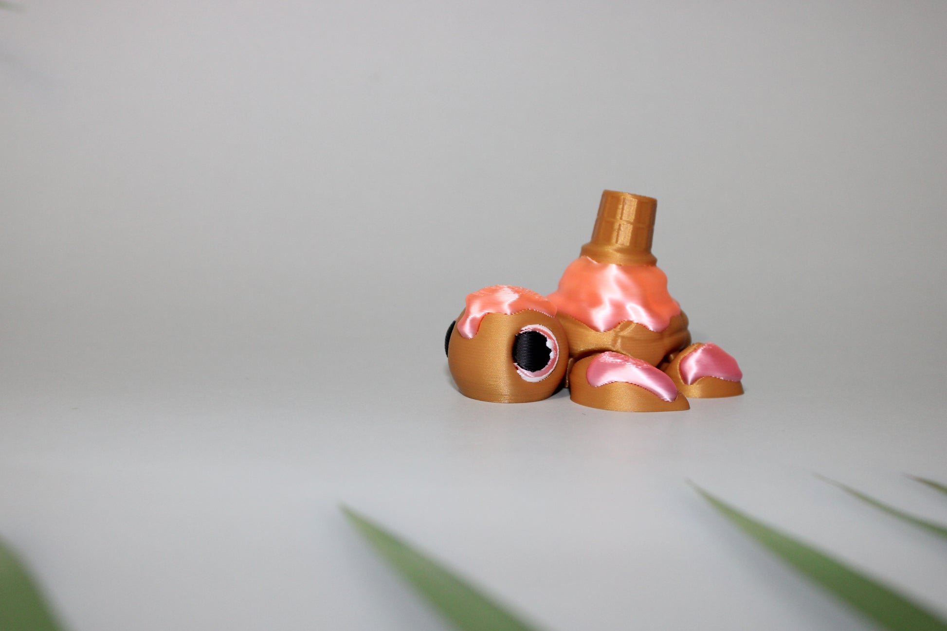 Dessert Turtles Articulated 3d Printed Figurine - Wonderland 3D Printing 