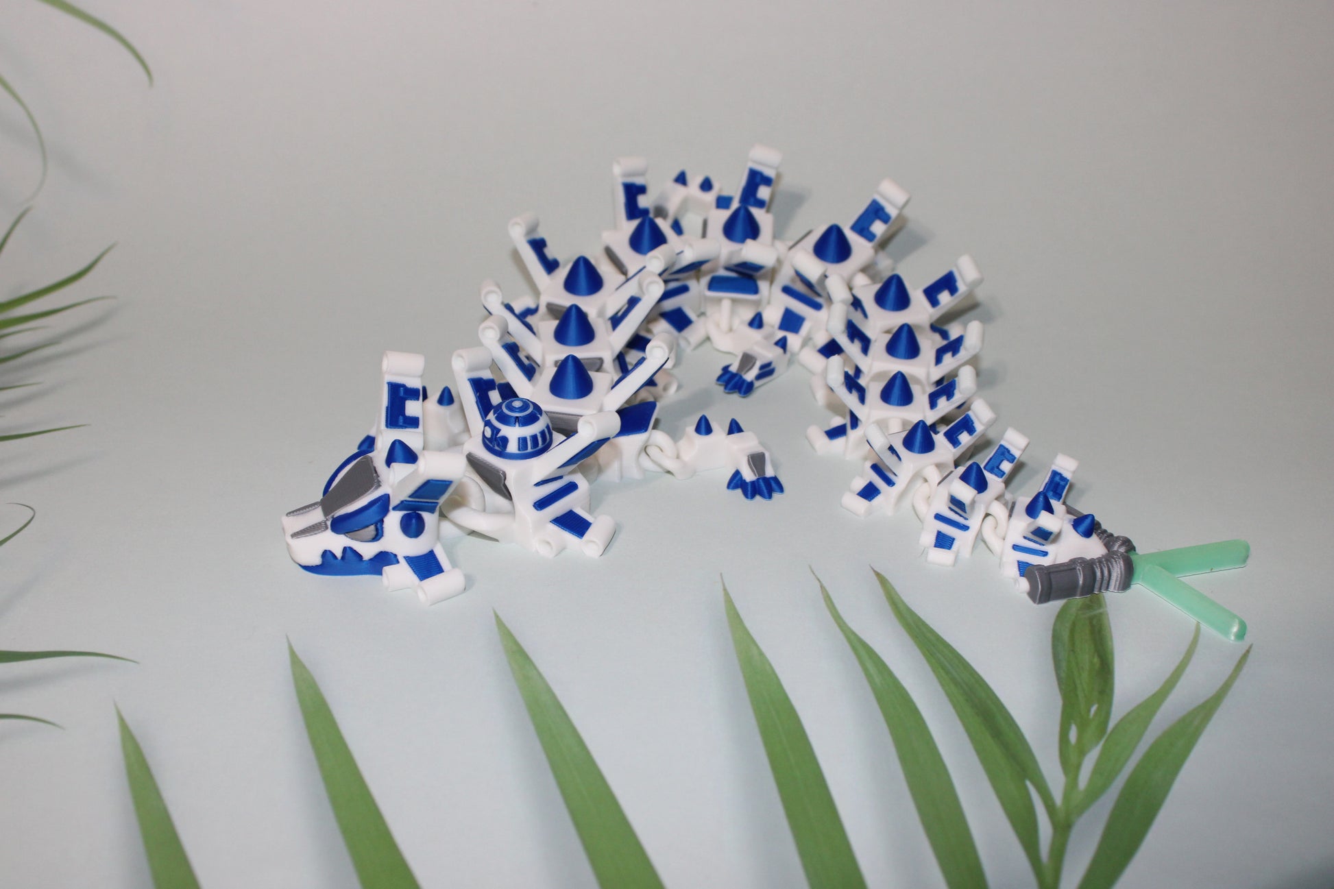 Fighter Plane Dragon 17 inches-3D Printed Articulated Figurine - Wonderland 3D Printing 