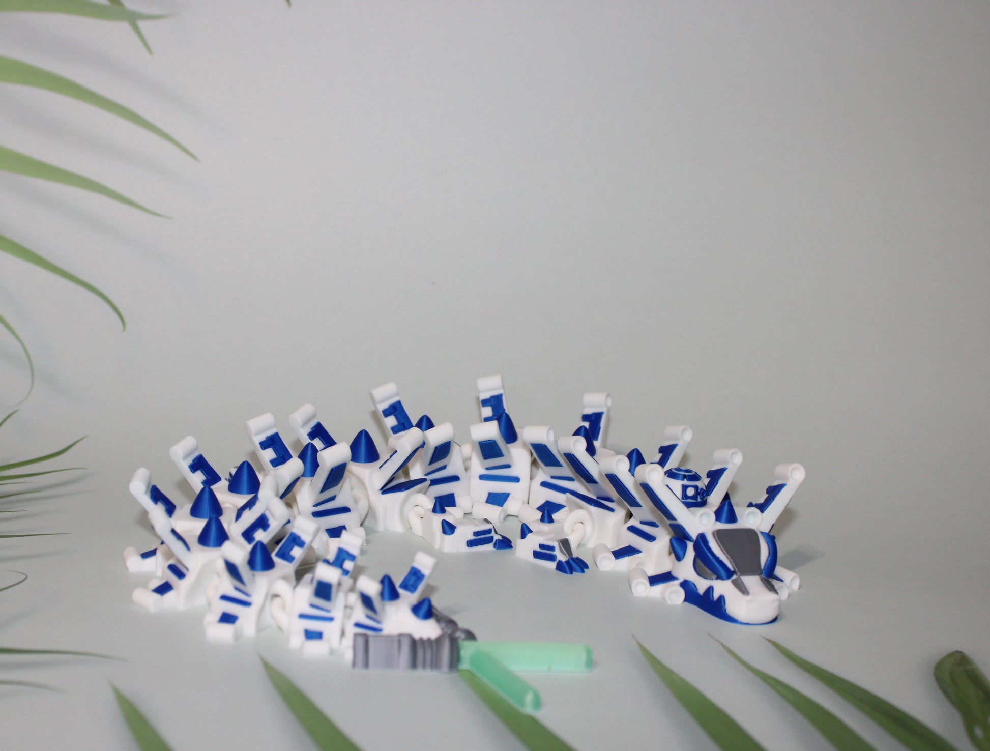 Fighter Plane Dragon 17 inches-3D Printed Articulated Figurine - Wonderland 3D Printing 