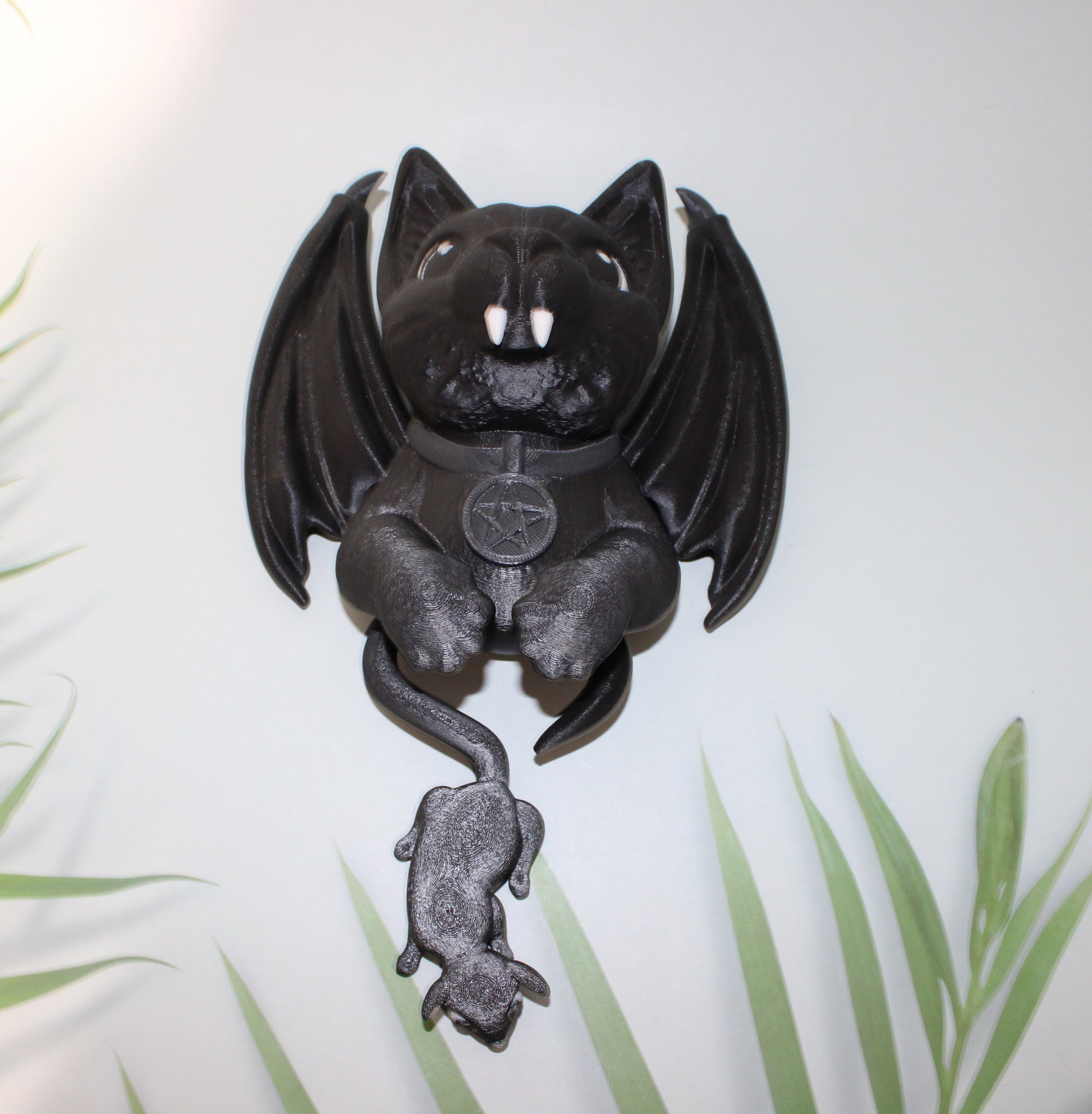 Cat Bat Rat door Knocker-Full Color 3D Printed Articulated Door Knocker - Wonderland 3D Printing 
