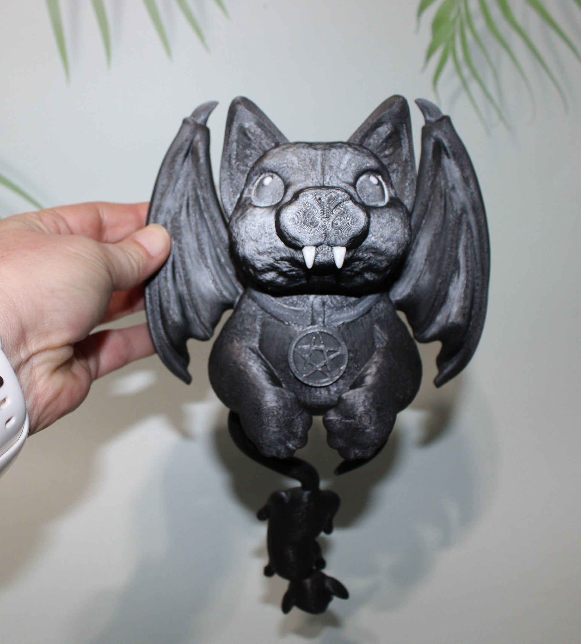 Cat Bat Rat door Knocker-Full Color 3D Printed Articulated Door Knocker - Wonderland 3D Printing 