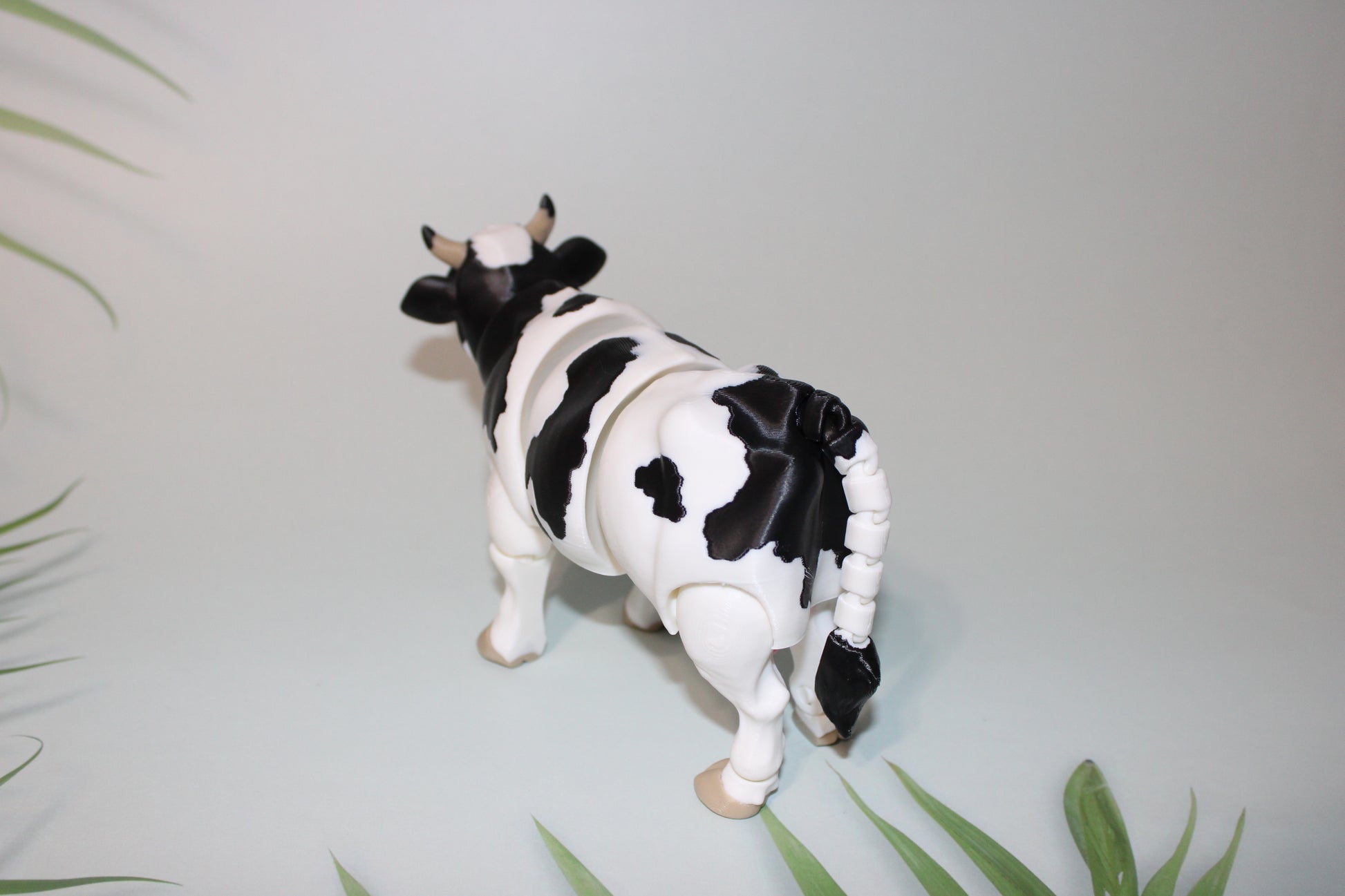 Cow or Highland Cow 3D Printed Articulated Flexi Figurine - Wonderland 3D Printing 