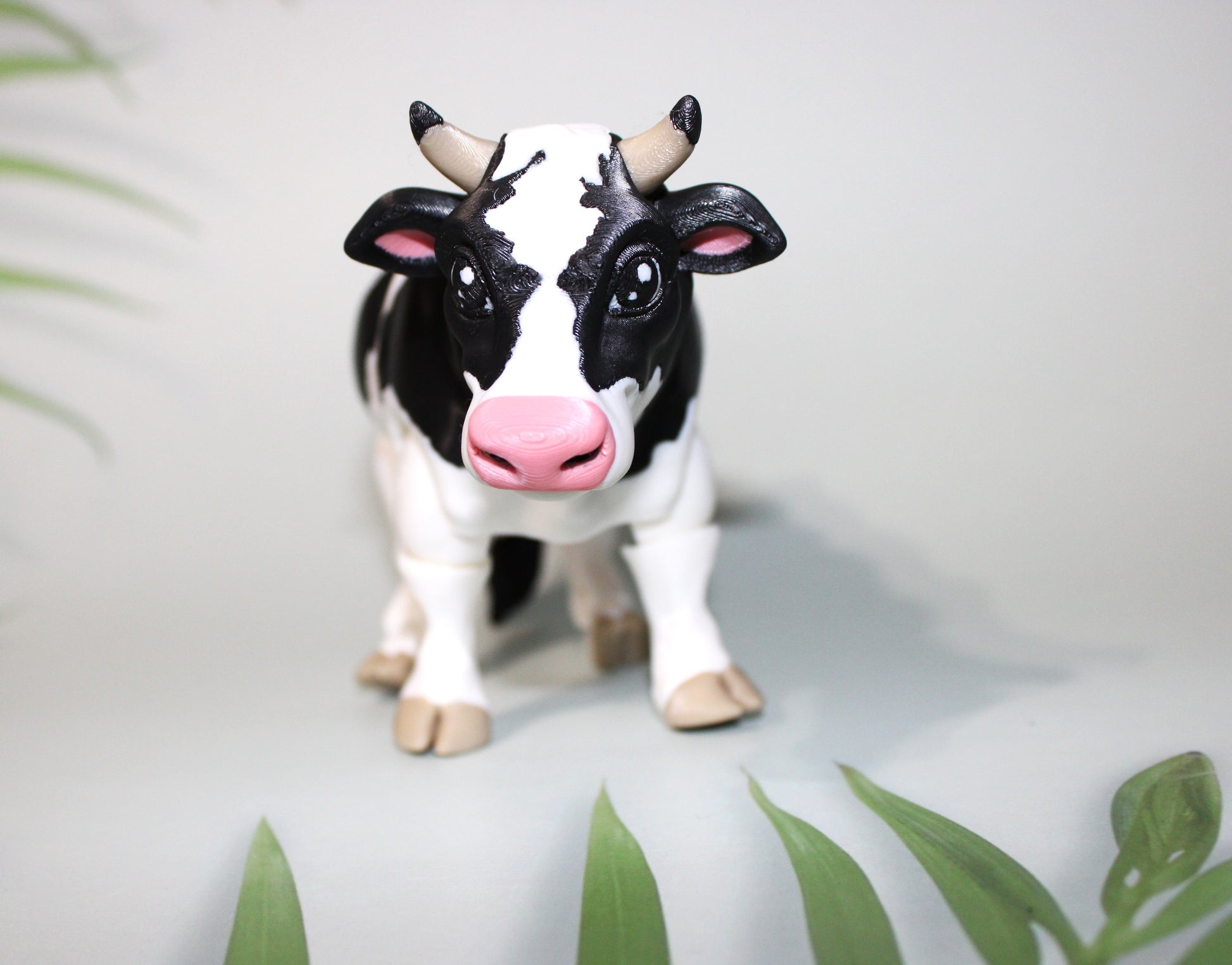 Cow or Highland Cow 3D Printed Articulated Flexi Figurine - Wonderland 3D Printing 