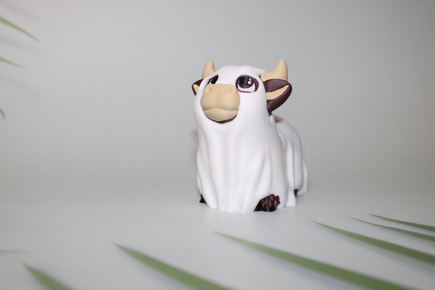 MOO BOO Vine 3d Printed Figurine- Great Halloween Decor-3.5 inches Tall - Wonderland 3D Printing 