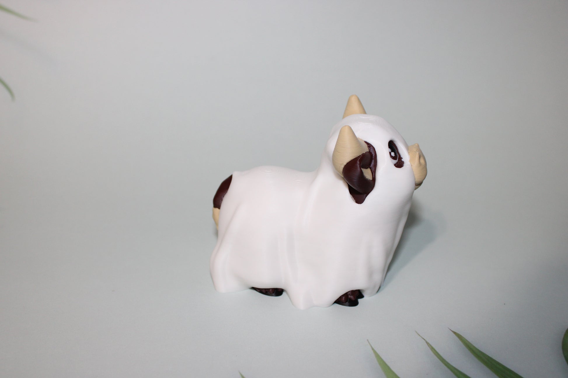 MOO BOO Vine 3d Printed Figurine- Great Halloween Decor-3.5 inches Tall - Wonderland 3D Printing 