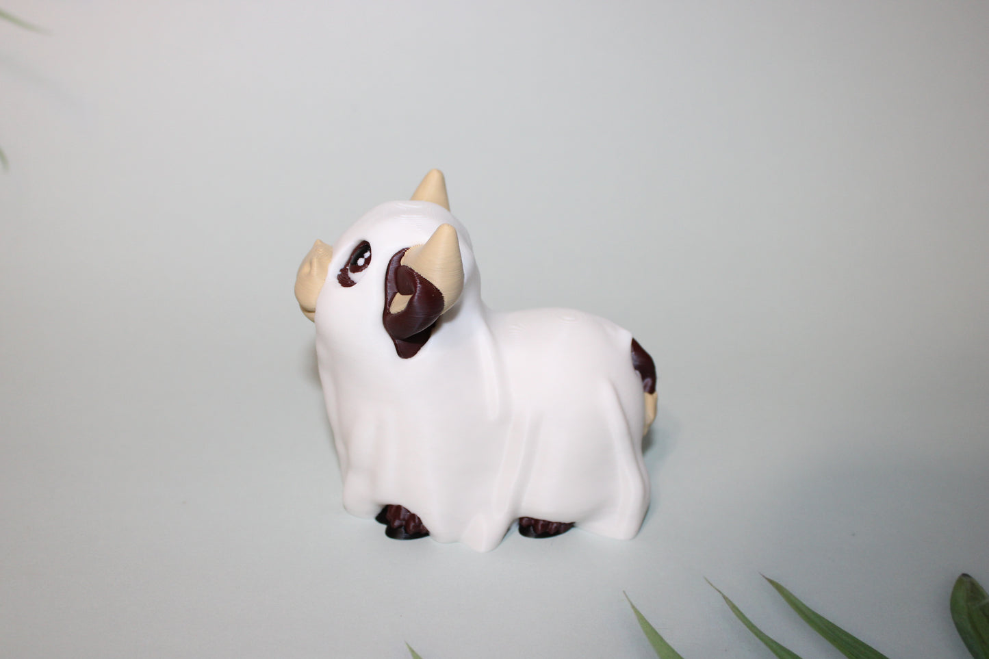 MOO BOO Vine 3d Printed Figurine- Great Halloween Decor-3.5 inches Tall - Wonderland 3D Printing 