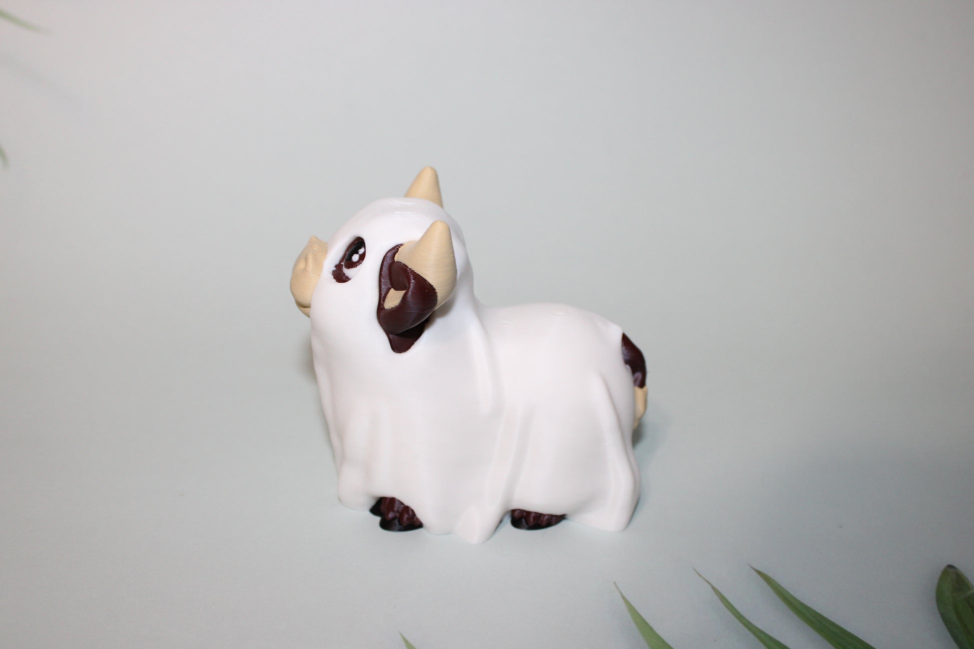 MOO BOO Vine 3d Printed Figurine- Great Halloween Decor-3.5 inches Tall - Wonderland 3D Printing 