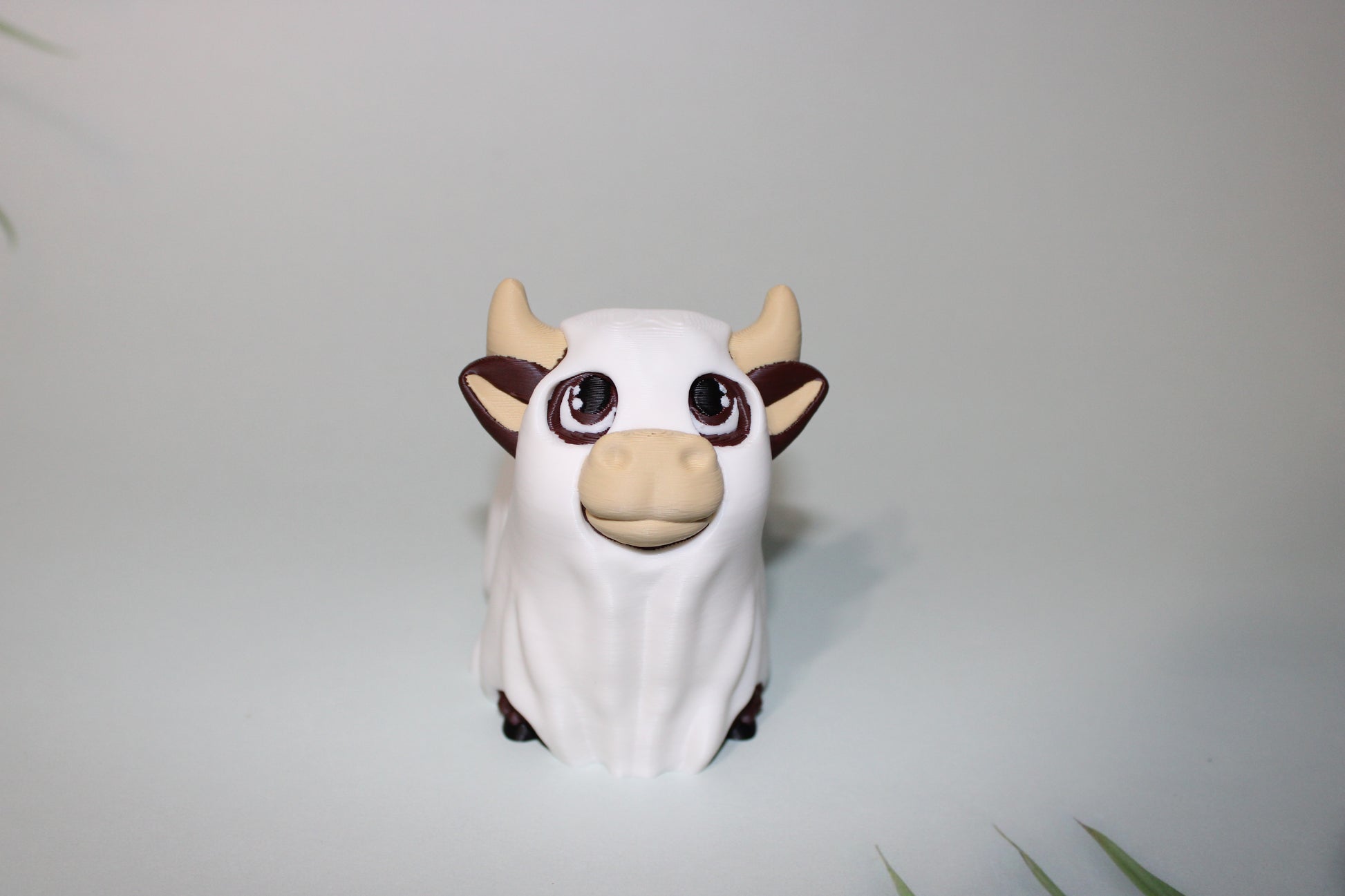 MOO BOO Vine 3d Printed Figurine- Great Halloween Decor-3.5 inches Tall - Wonderland 3D Printing 