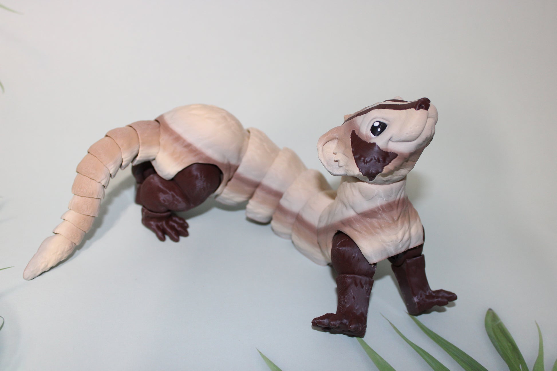 Ferret or Baby Ferret 3D Printed Articulated Figurine - Wonderland 3D Printing 