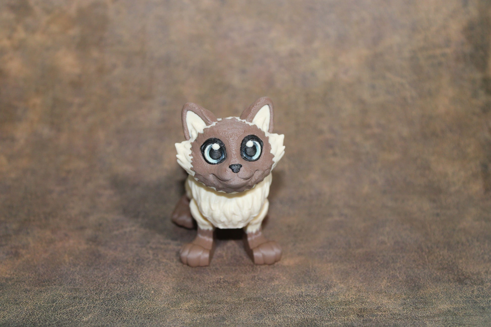 Ragdoll Cat 3D Printed Articulated Figurine - Wonderland 3D Printing 