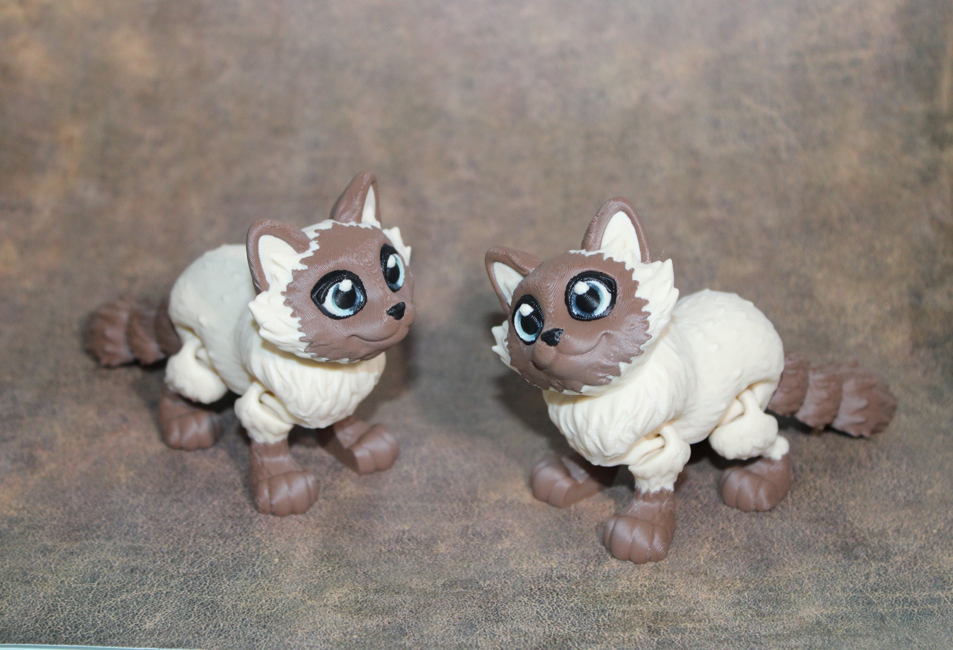Ragdoll Cat 3D Printed Articulated Figurine - Wonderland 3D Printing 