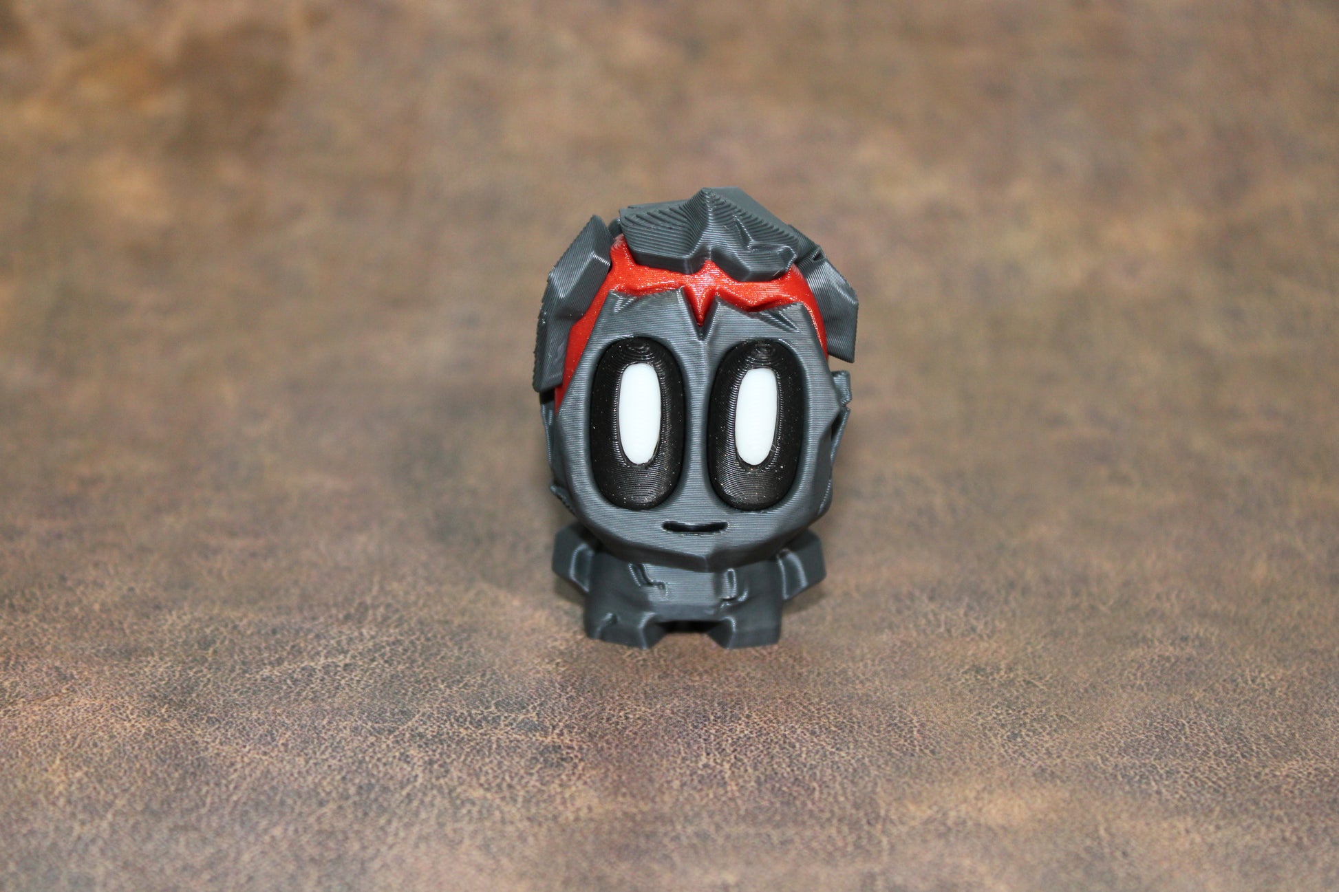 Prehistoric Rock Blob With Carton  3D Printed Articulated Figurines - Wonderland 3D Printing 