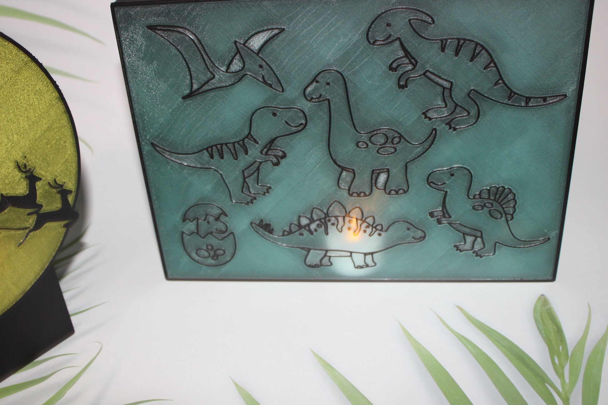 Light Boxes  3d Printed - Includes Led Light -Custom Options Available - Wonderland 3D Printing 