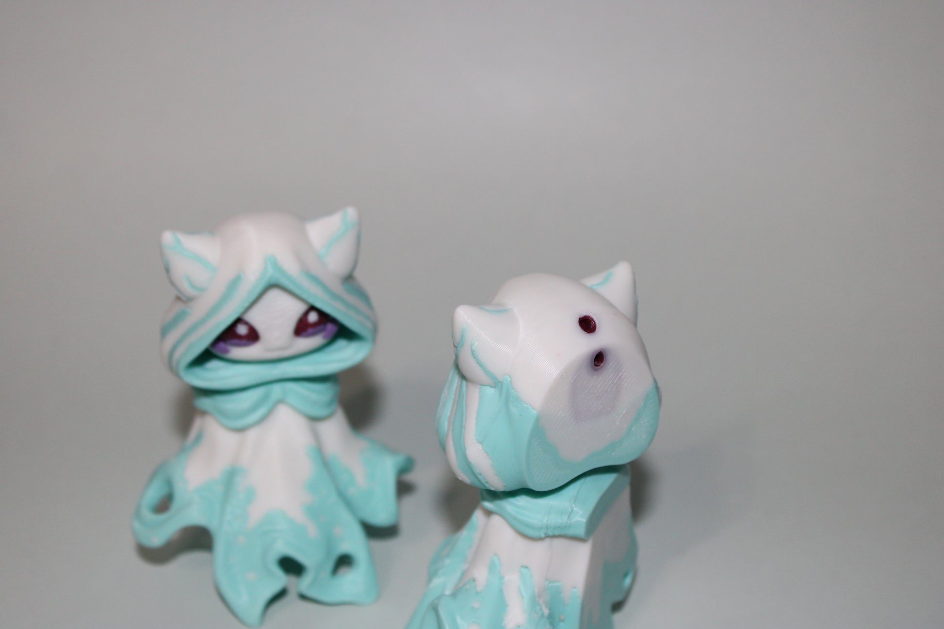 Floating Ghost 3.5 inches tall-3D Printed Articulated Flexi Figurine - Wonderland 3D Printing 