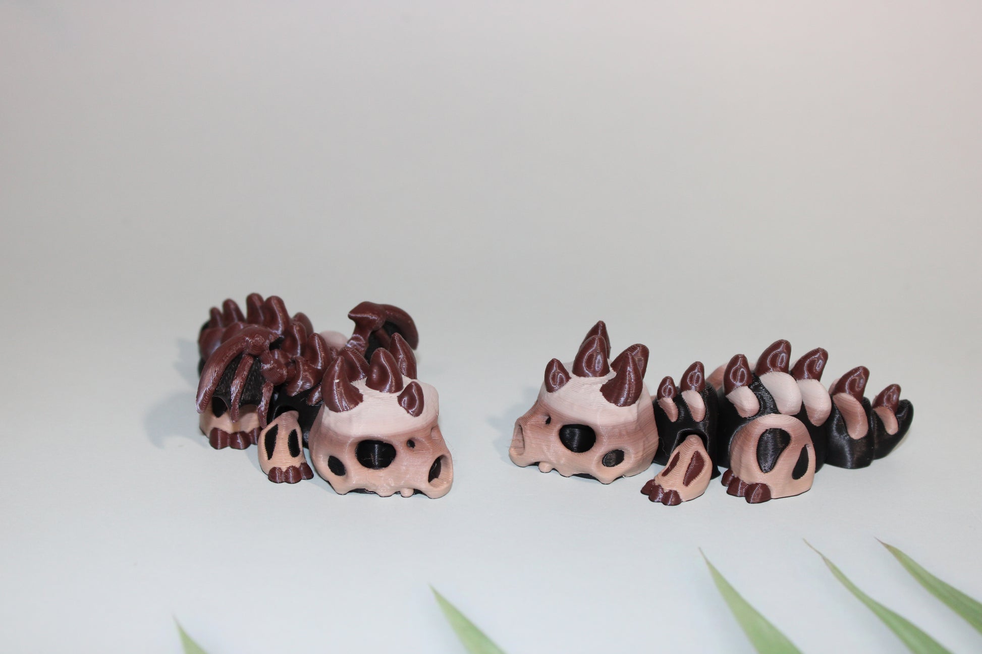 Bone Dragon-3.5 inches- Full Color 3D Printed Articulated Fidget Toy - Wonderland 3D Printing 
