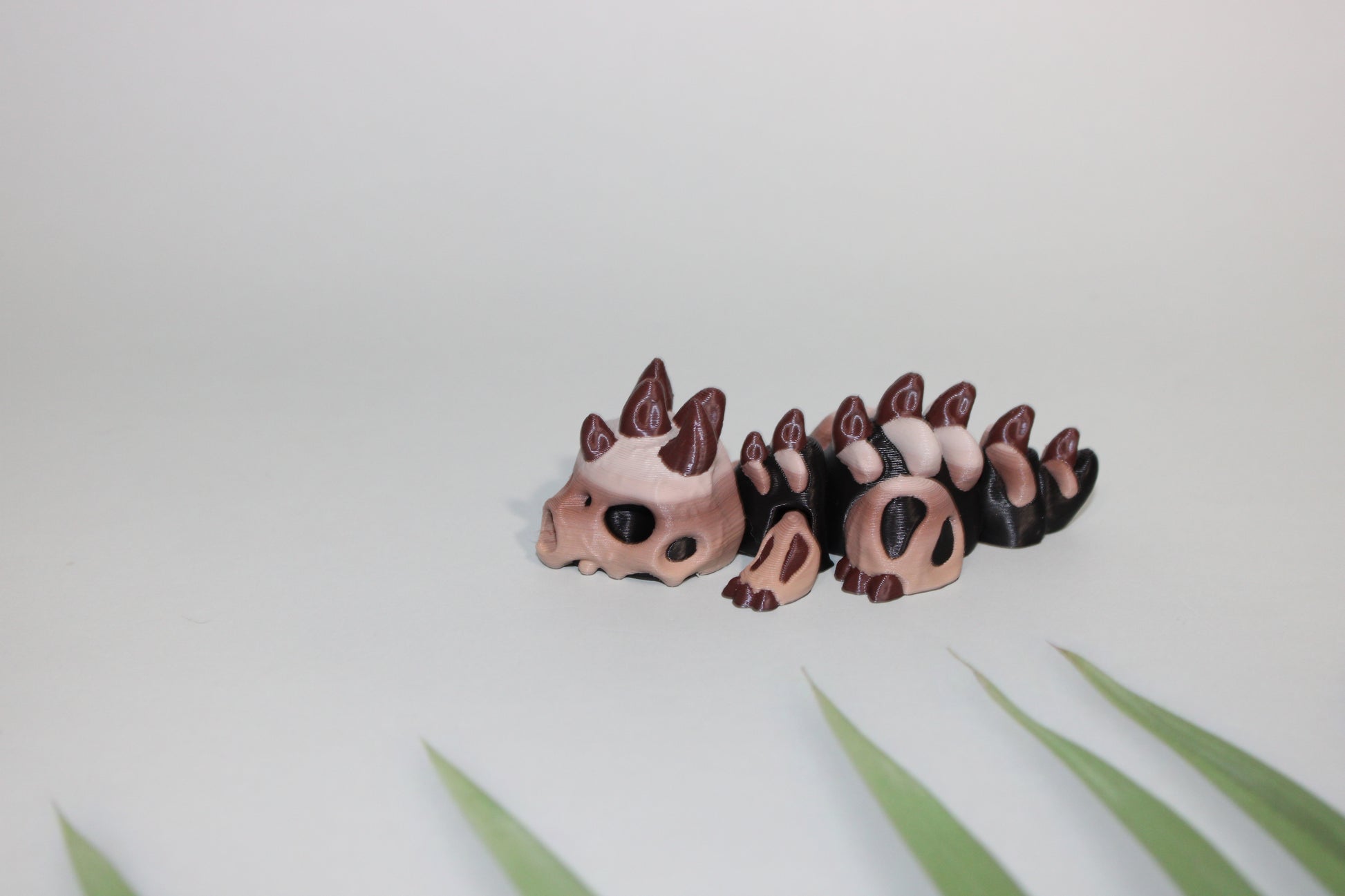 Bone Dragon-3.5 inches- Full Color 3D Printed Articulated Fidget Toy - Wonderland 3D Printing 